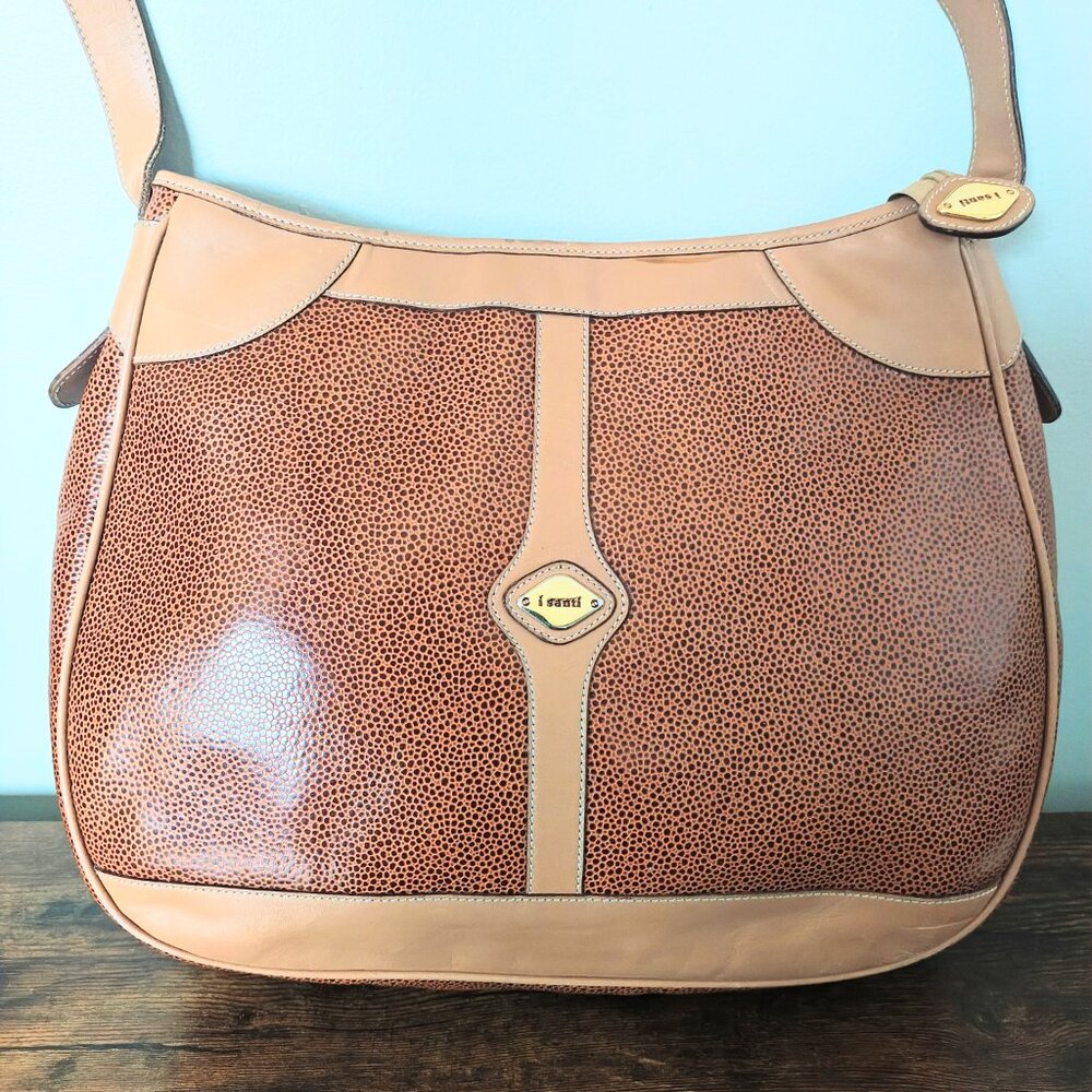 Vintage ISANTI Leather Shoulder Bag - Picture 15 of 16